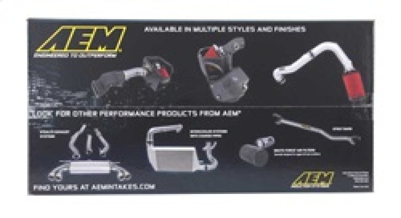 AEM 03-06 Chevy Aveo 1.6L Polished Cold Air Intake