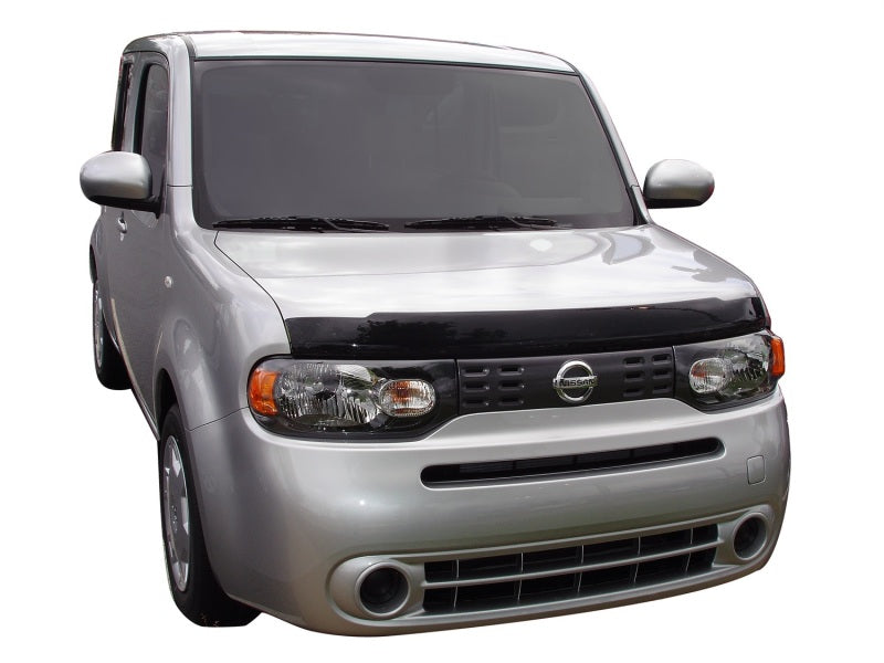 AVS 09-15 Nissan Cube Aeroskin Low Profile Acrylic Hood Shield - Smoke