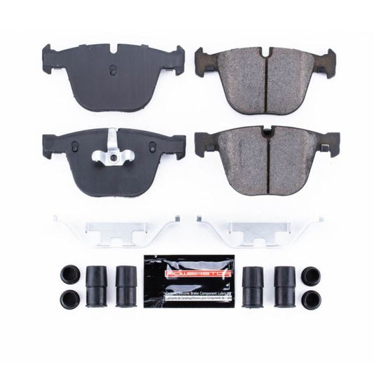 Power Stop 10-17 BMW 535i GT Rear Z23 Evolution Sport Brake Pads w/Hardware