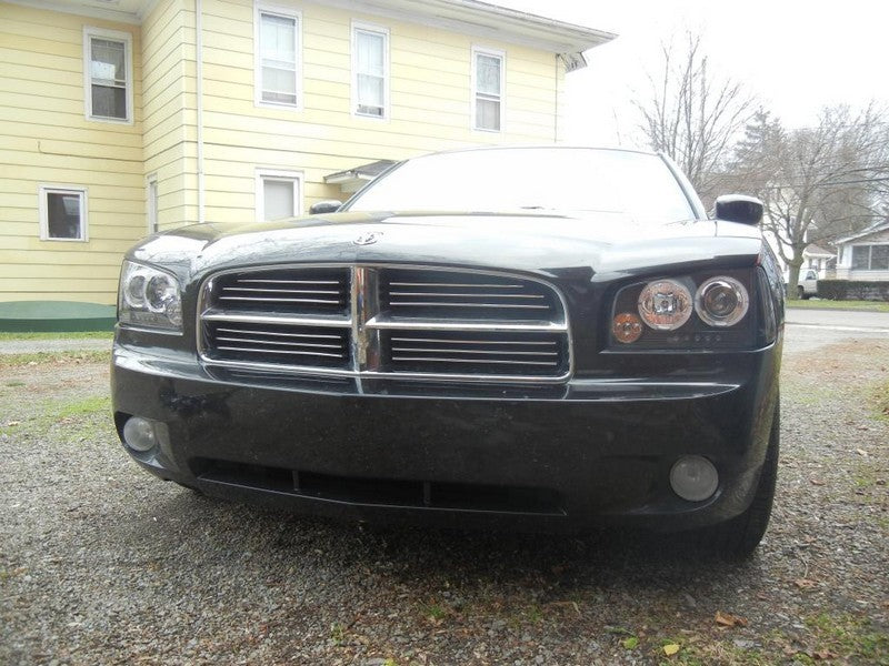 Spyder Dodge Charger 06-10 Projector Headlights Halogen Only - LED Halo LED Blk PRO-YD-DCH05-LED-BK