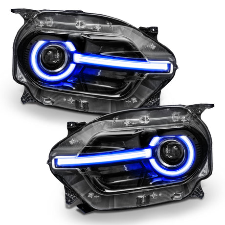 Oracle 2021 Ford Bronco Sport RGB+W Headlight DRL + Halo  - ColorSHIFT w/ RF Controller