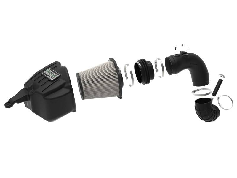 aFe 07-09 Ram 2500/3500 Cummins L6-6.7L (td) Quantum Cold Air Intake System w/ Pro Dry S Filter