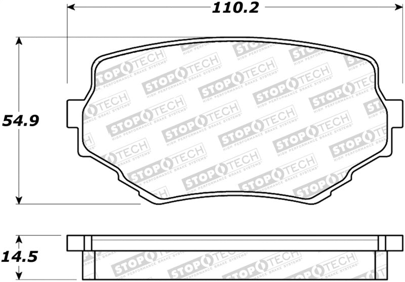 StopTech Street Brake Pads