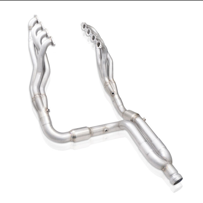 Stainless Works 15-19 Chevrolet Tahoe Headers 5.3L 1-7/8in Primaries High-Flow Cats 3in Leads Y-Pipe