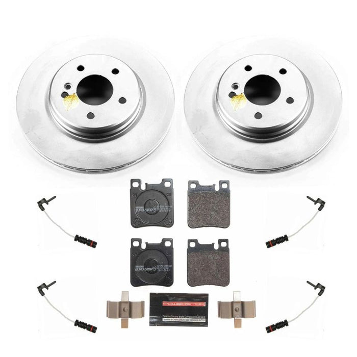 Power Stop 98-00 Mercedes-Benz C43 AMG Rear Euro-Stop Brake Kit