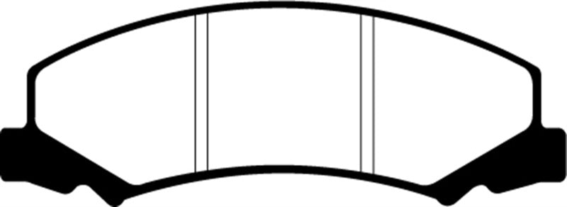 EBC 08-09 Buick Allure (Canada) 5.3 Greenstuff Front Brake Pads