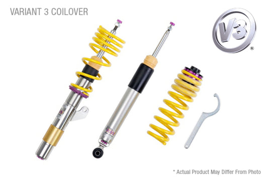 KW Coilover Kit V3 Honda Civic; Coupe Hatchback Sedanw/ rear lower fork mounts