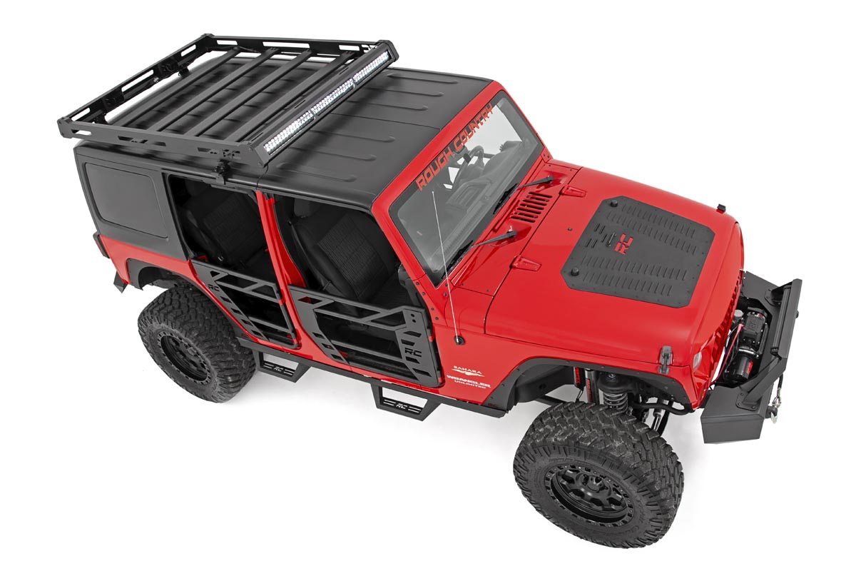 Hood Louver with RC Logo | Jeep Wrangler JK  (2007-2018)