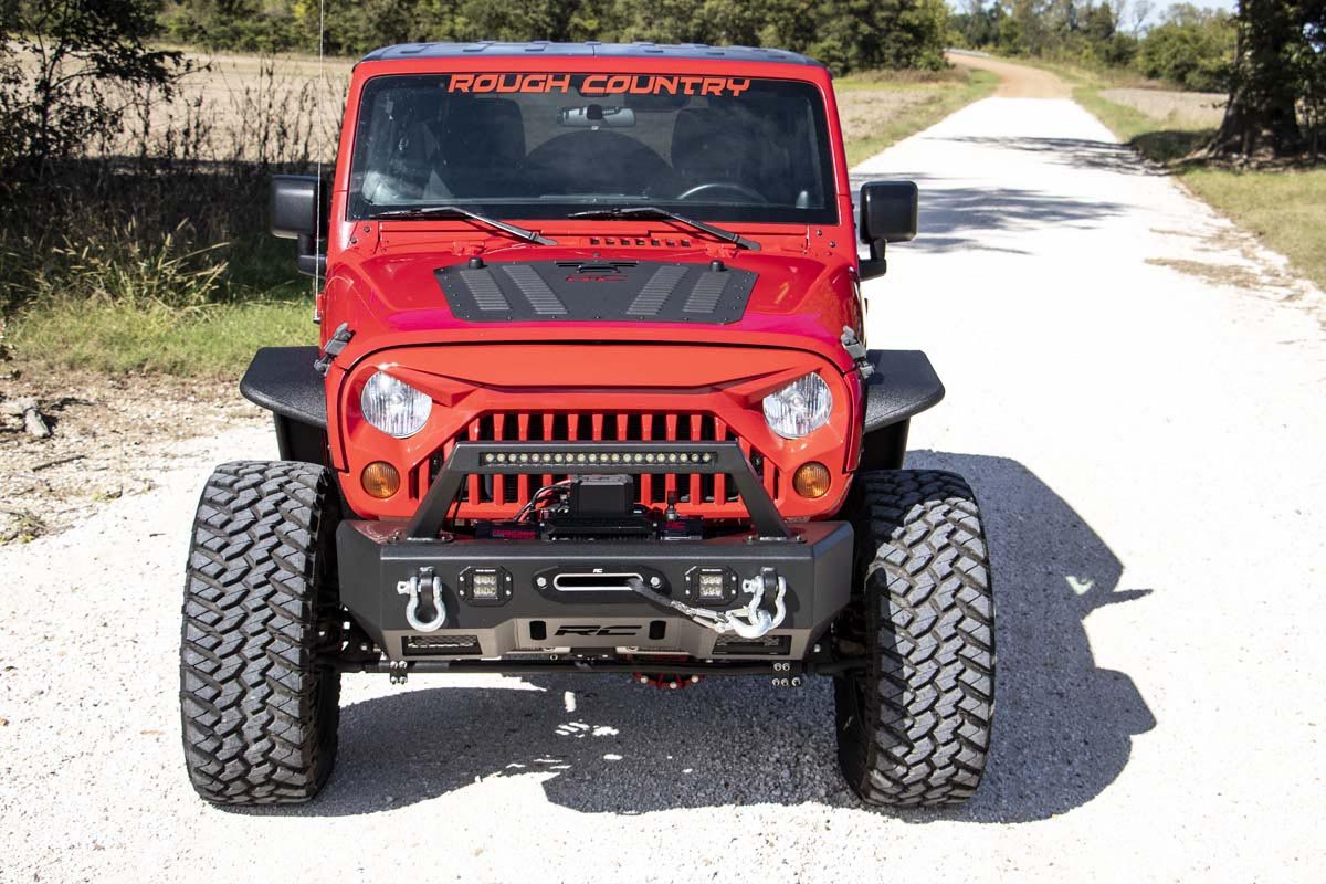 Hood Louver with RC Logo | Jeep Wrangler JK  (2007-2018)