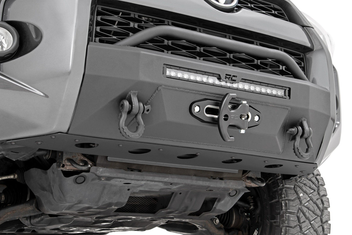Front Bumper | Hybrid | 20" Blk DRL | Toyota 4Runner 2WD/4WD (14-23)