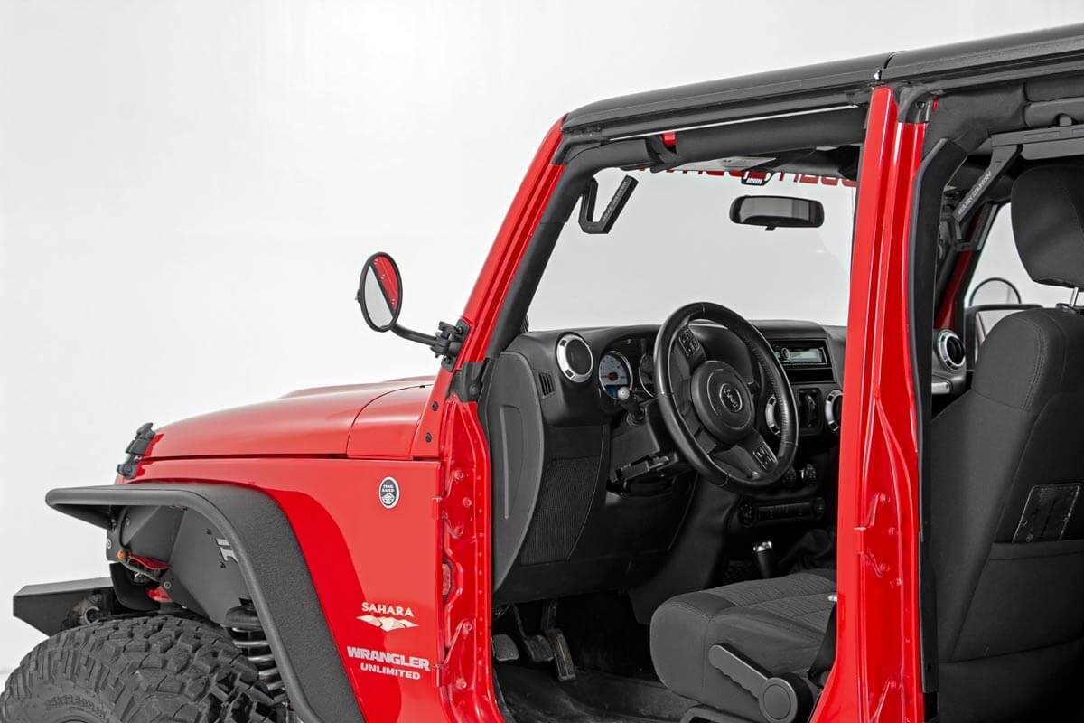 Round Trail Mirror | Jeep Wrangler JK/Wrangler Unlimited  (07-18)