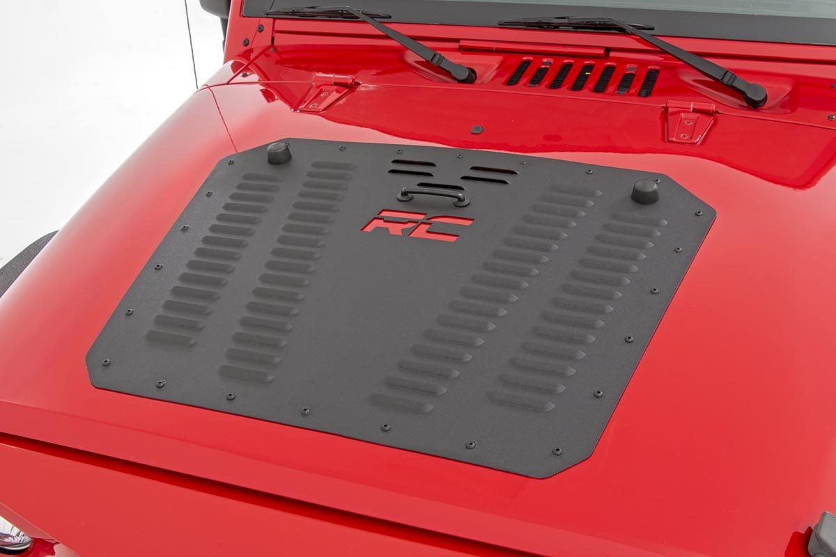 Hood Louver with RC Logo | Jeep Wrangler JK  (2007-2018)