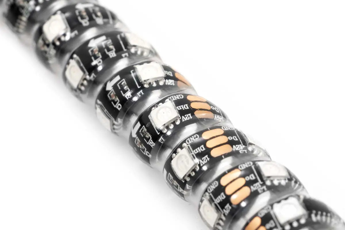 MULTI-COLOR LED WHIP | 4' LONG | PAIR Platinum High Performance Solutions, LLC.