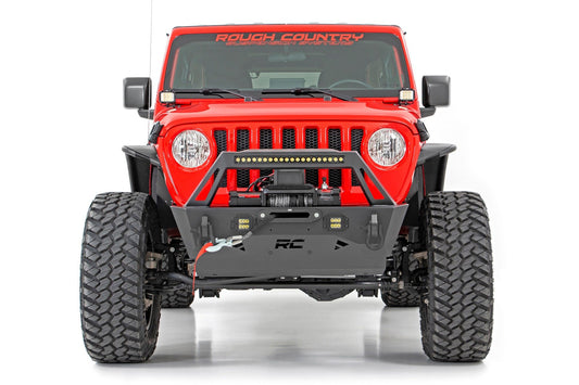 Front Bumper | Stubby | Trail | Jeep Gladiator JT/Wrangler JK & JL 