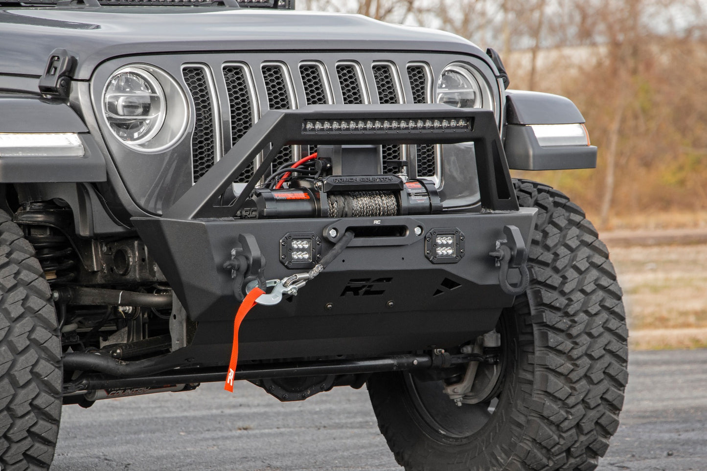 Front Bumper | Stubby | Trail | Jeep Gladiator JT/Wrangler JK & JL 