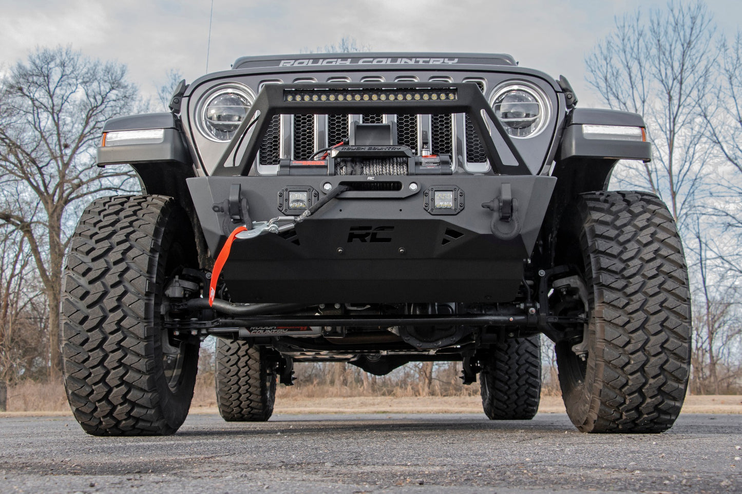 Front Bumper | Stubby | Trail | Jeep Gladiator JT/Wrangler JK & JL 