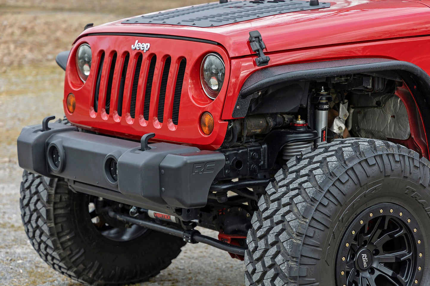 Front Bumper Caps | Jeep Wrangler JK  (2007-2018)