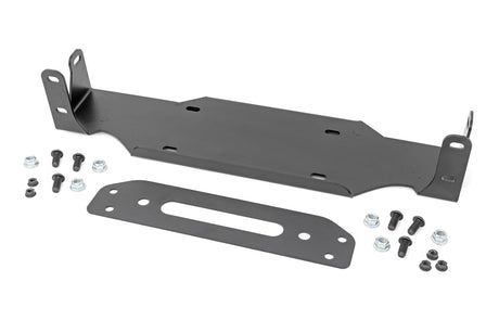 Winch Mounting Plate | Modular Steel OE Bumper | Jeep Wrangler JL/Wrangler Unlimited (18-23)