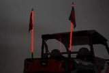 MULTI-COLOR LED WHIP | 4' LONG | PAIR Platinum High Performance Solutions, LLC.